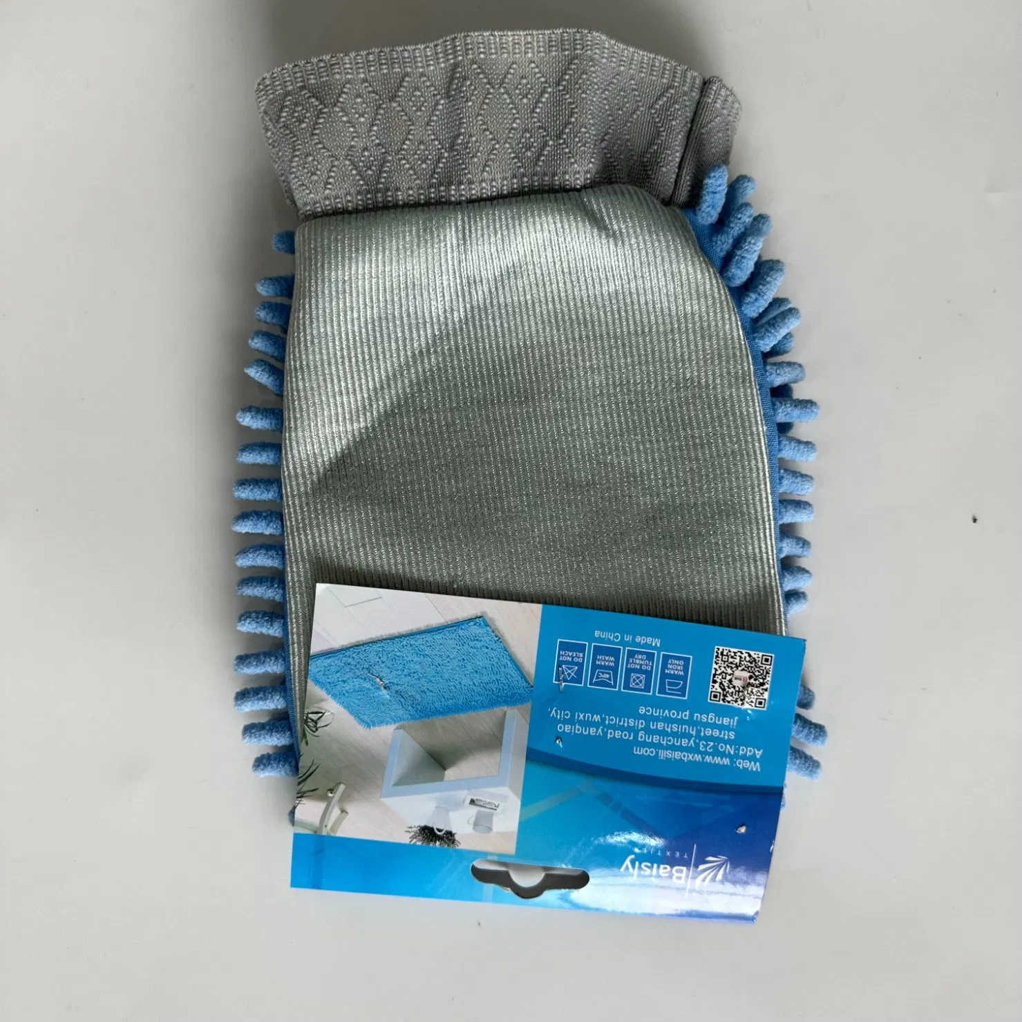 Automotive Super Soft Scratch Free Premium Microfiber Soft Chenille Car Wash Mitt