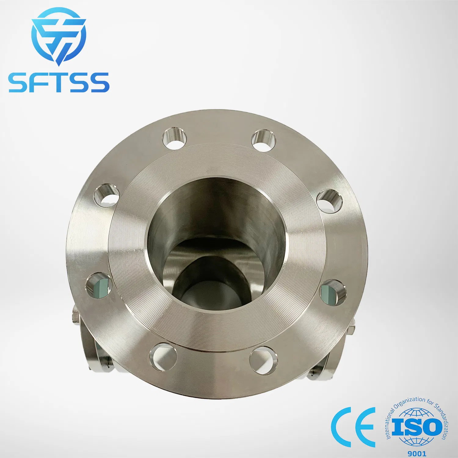 Innovative Heavy-Duty Flange Sight Glass with Forged Silver Finish