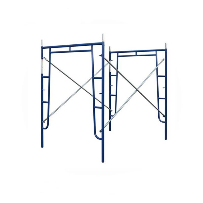 High Strength Q235 Steel Walk Through Frame Scaffolding for High Rise Building