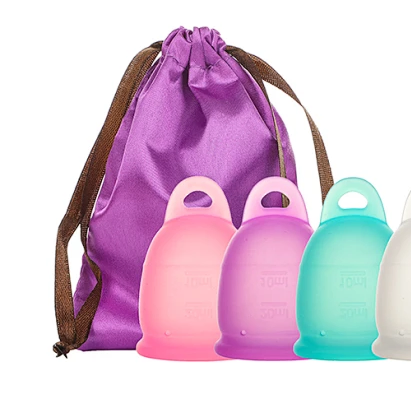 Soft and Flexible Silicone Menstrual Cup for Ultimate Comfort