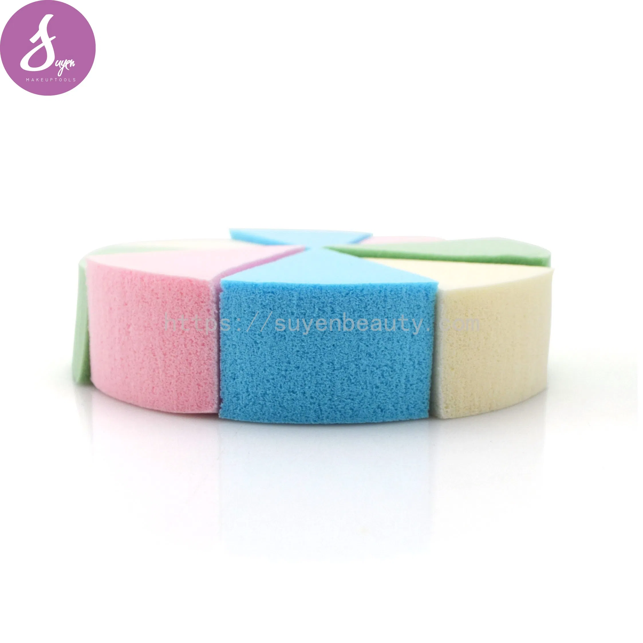 Bioblender for Liquid Foundation Sponge Professional Round Cosmetic Sponge Puff