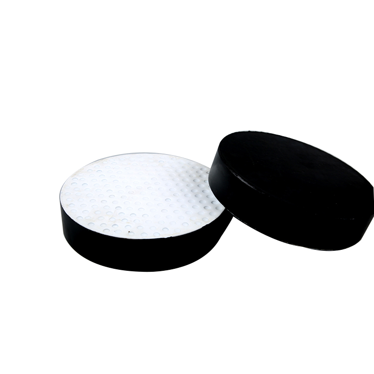 High Quality PTFE Elastomeric Bridge Bearing Round Shape Bridge Rubber Bearing Pad