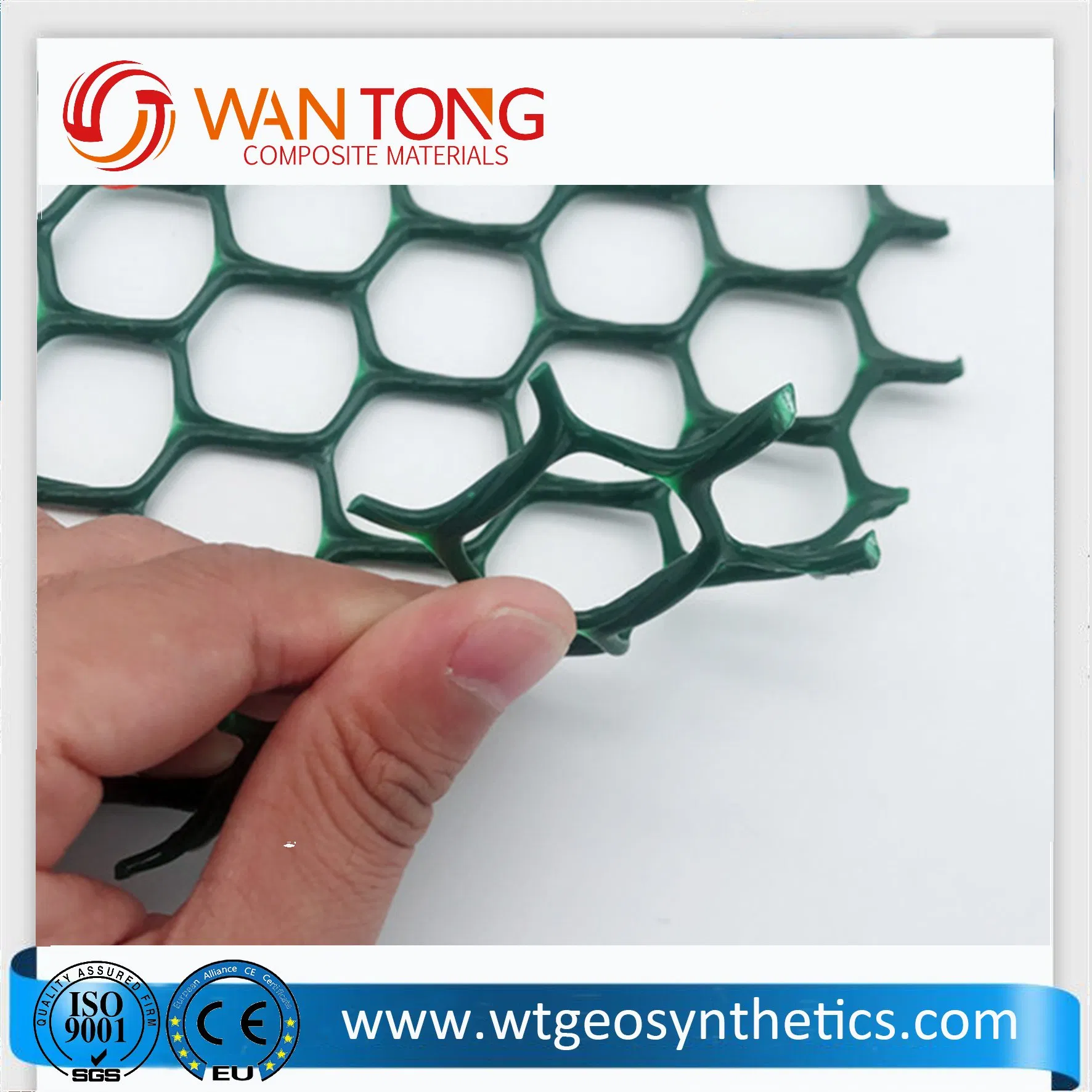 100% Virgin HDPE/Best Selling/High Density 3D Geonet