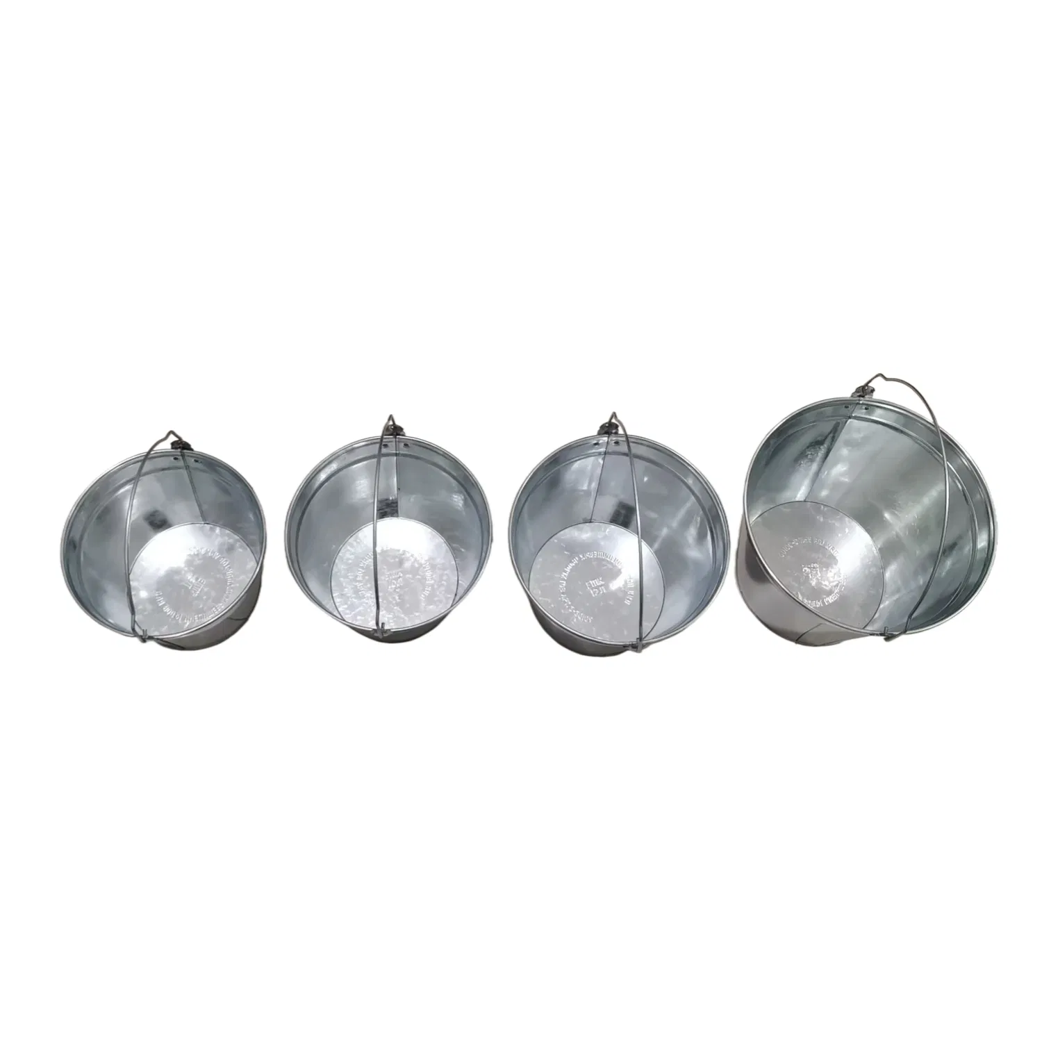 Thickened Stainless Steel Bucket, Multi-Functional Metal Water and Storage Bucket, Suitable for Both Household and Commercial Use.