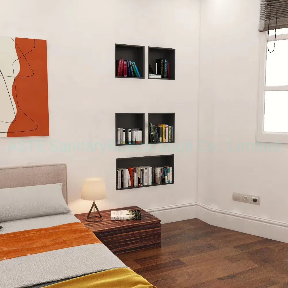 24× 12, Inch Bathroom Accessories Double Shelf Bath Insert Built in Embedded Holder Recessed Wall Mounted Stainless Steel Shower Niche for DN2412