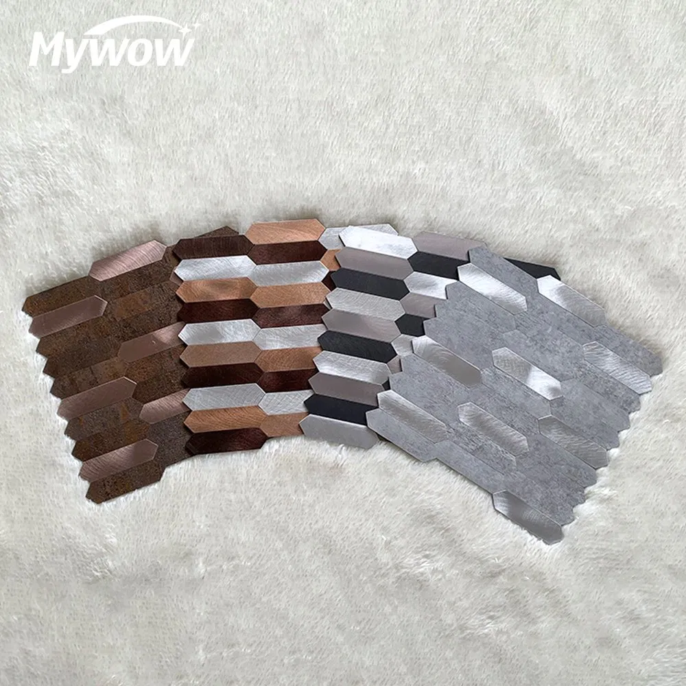 Съемная мозаичная плитка для декора стен и пола