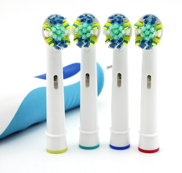 Rotating Round Replacement Heads DuPont Bristle Soft Bristle Electric Toothbrush Head