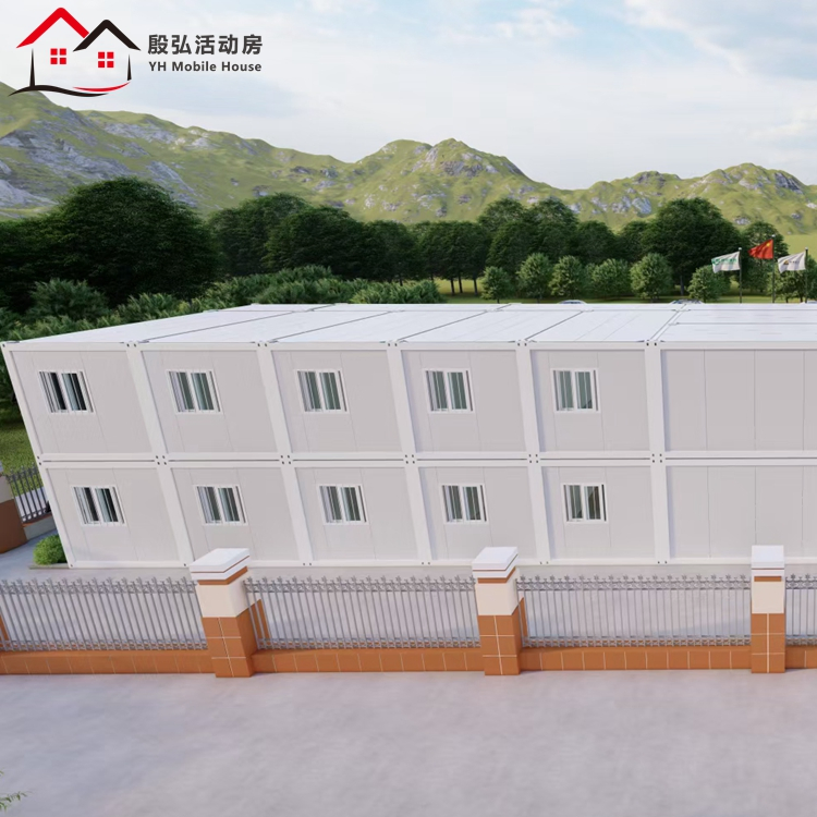 Prefabricated Tiny House on Wheels Polyurethane Sandwich Panel Containre House