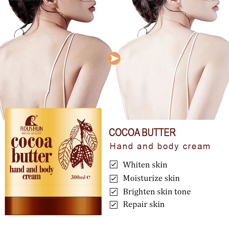 Roushun Cocoa Butter Cream Hand and Body Cream