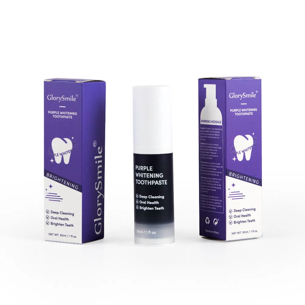 Teeth Whitening V34 Color Corrector Serum Toothpaste Purple Toothpaste