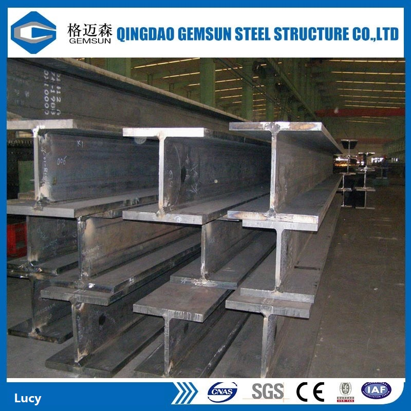 Building Material H Section Steel Beam and Columns for Steel Buildings (Gemsun-001)