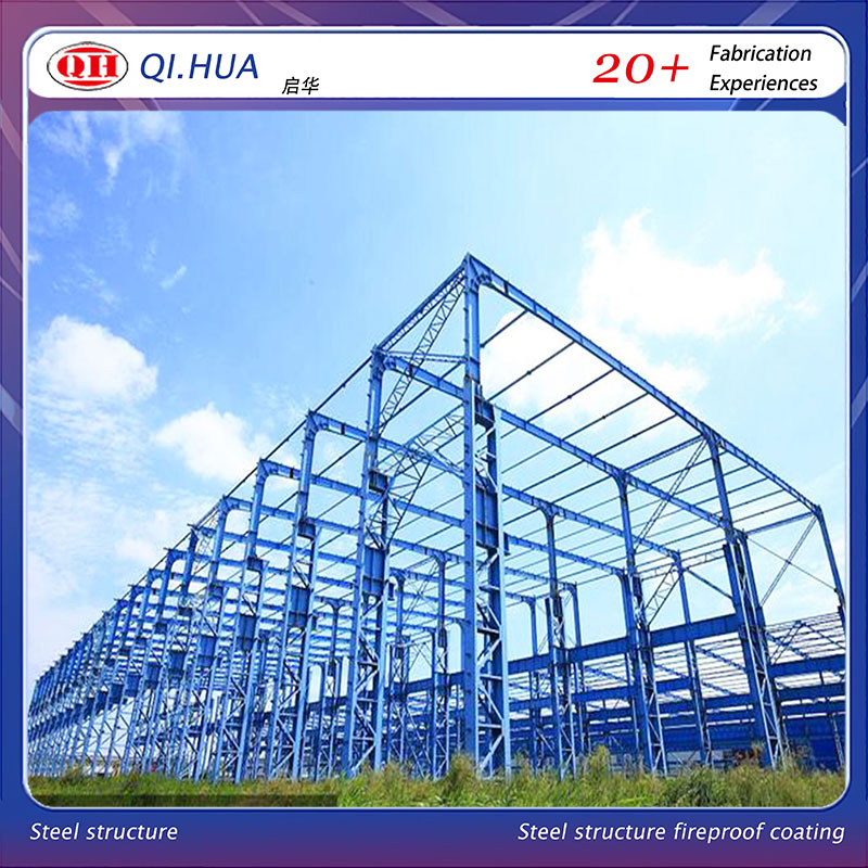 Q355b Prefab Structural Steel Frame Logistics Building Warehouse with Engineering Structure
