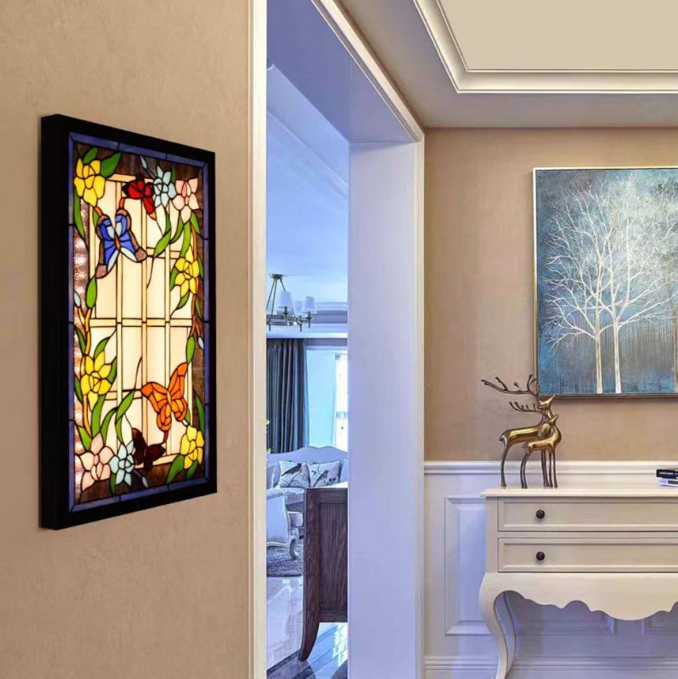 Stunning Butterfly Mural Lighting for Home Decor and Ambiance