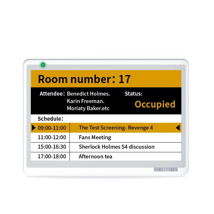 Inewtag 7.5-Inch Light Display Electronic Shelf Labels, E-Link Epaper 2.4GHz ESL Price Tag for Retail Store, Warehouse, Supermarket Tag