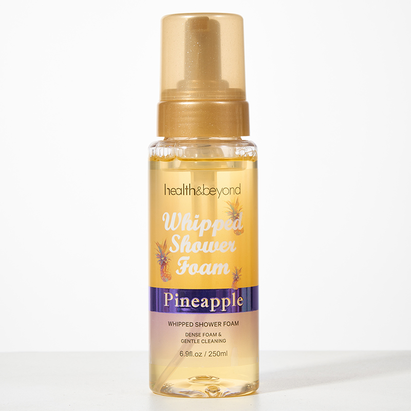 Hot Sale Good Quality Hydrating Strawberry 250ml Whipped Shower Foam