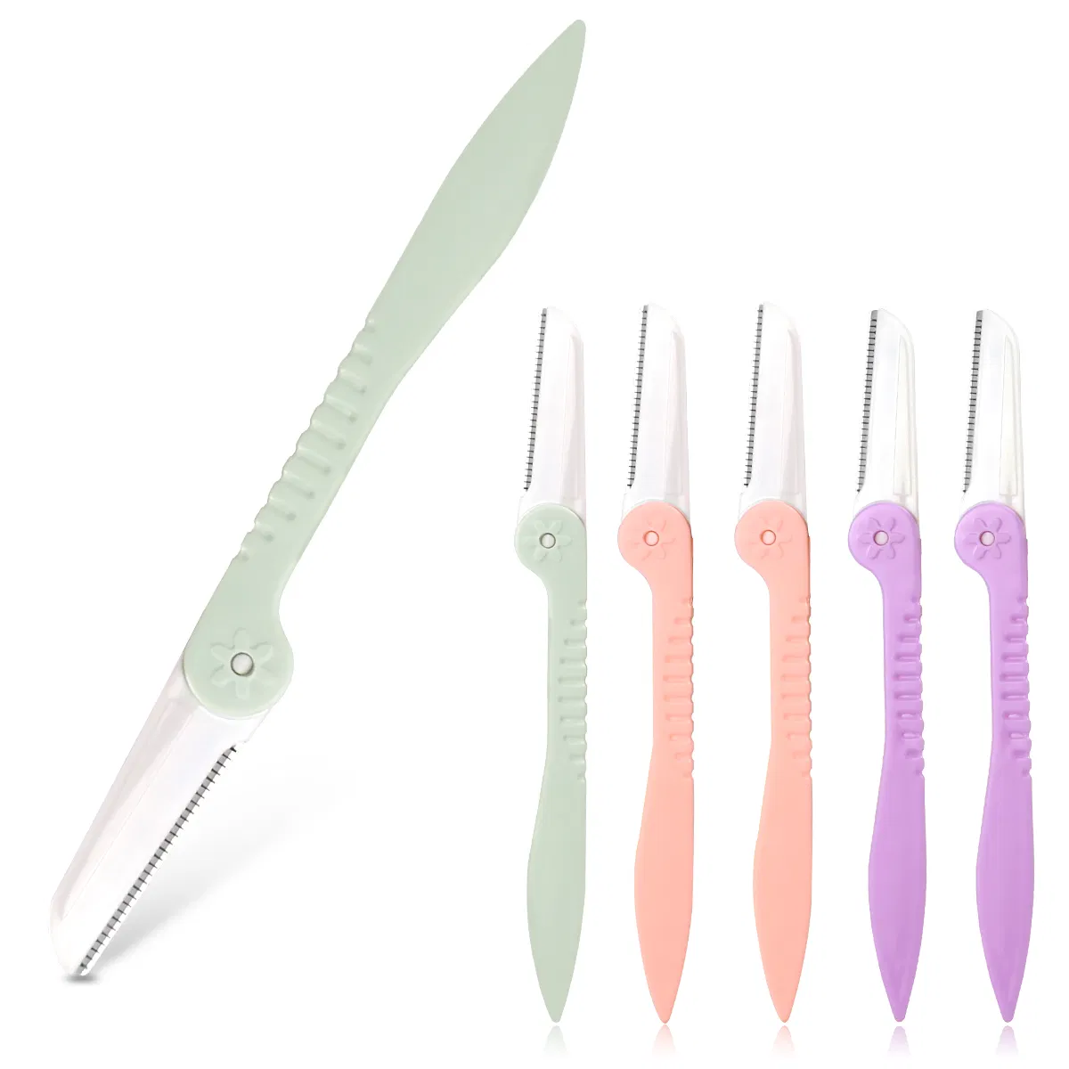 Precision Facial Hair Shaver and Eyebrow Razor Set