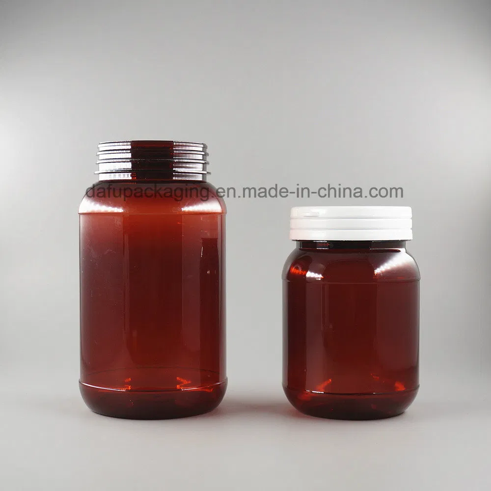 Customized Plastic Products Pet Plastic Pill Bottle with Tearing Cap