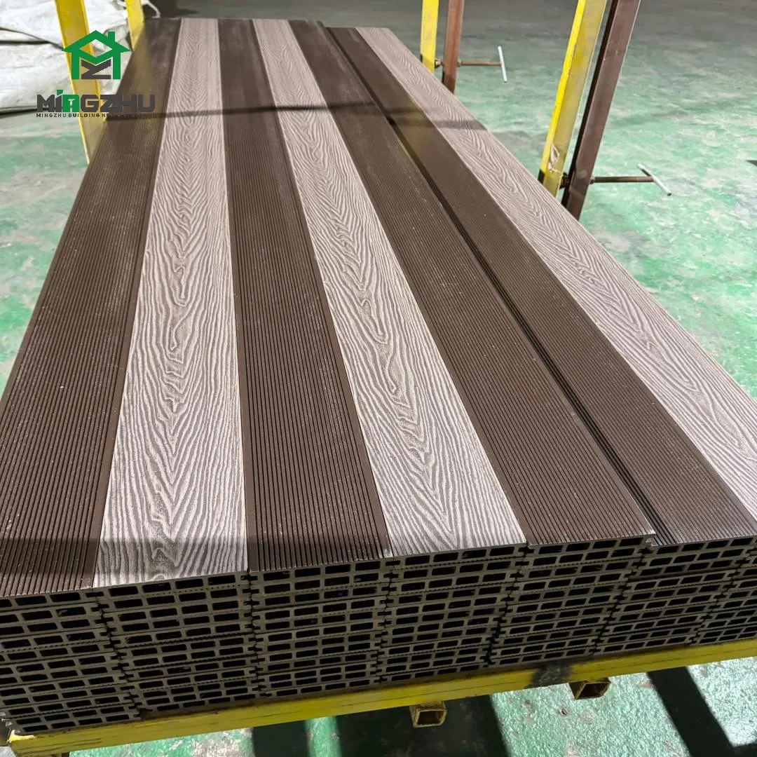 Co-Extrusion Wood Plastic Composite Outdoor WPC Cladding Decking Fence