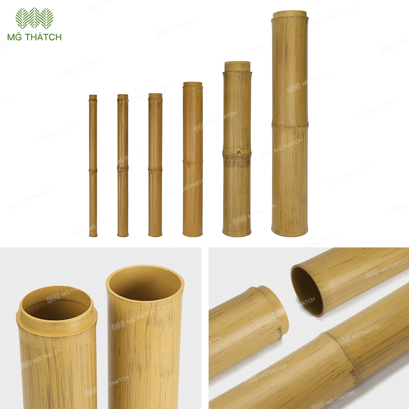 Plastic Synthetic Artificial Fake Bamboo Poles for Construction