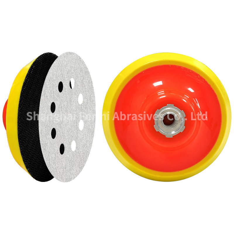 Белый премиум-шлифовальный круг Alox на липучке