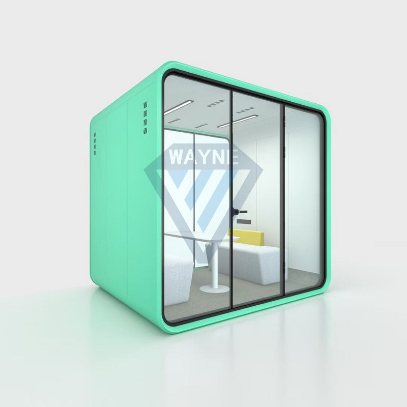 Portable Easy Assemble DIY Soundproof Acoustic Meeting Pod Office Booth