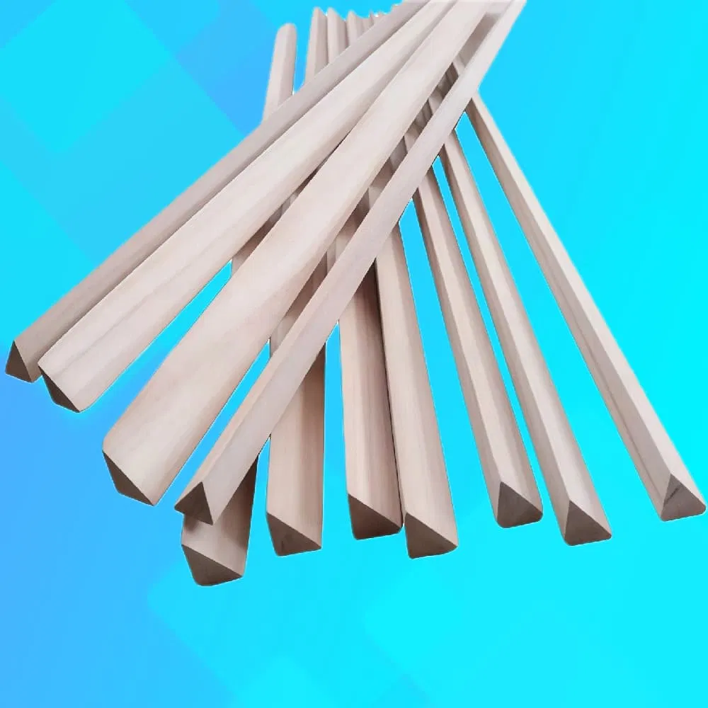 Strong Wood Trapezoid Chamfer Strips for Professional Building Applications