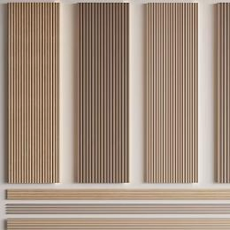 Ceiling Aluminum Composite Wood Insulated Panel Fluted Gypsum Board Wallpanel