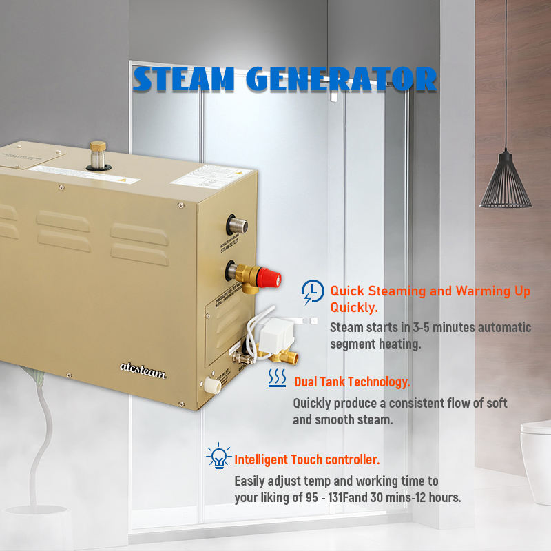 Парогенератор ATCSTEAM 8 кВт с системой очистки