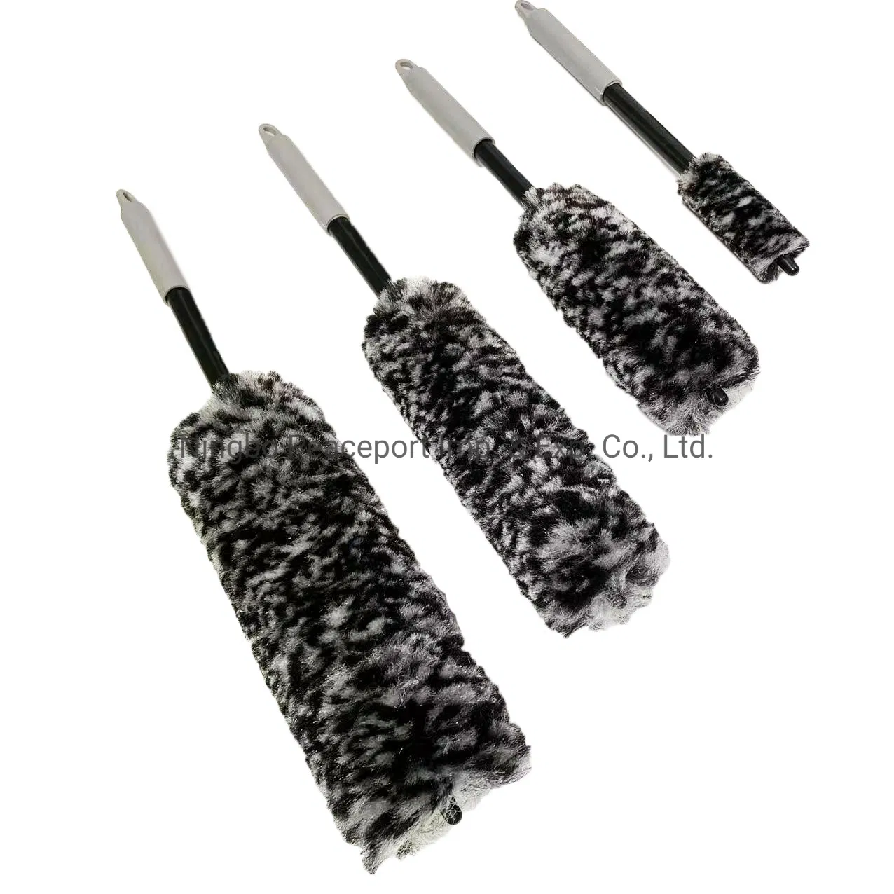Wheel Brush Kit with Soft Grip Flexible Brush Head Car Exhaust Brushes