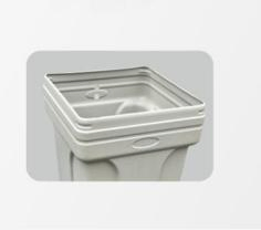 High Quality 70L 100L Round Plastic Brine Tank 2000 Liter 25 Liter Water Softener Brine Tank