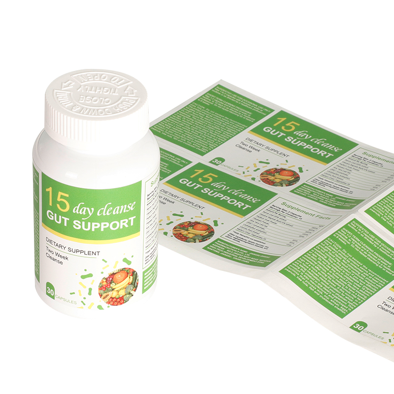 Factory Direct Self Adhesive Health Care Products Packaging Label Sticker