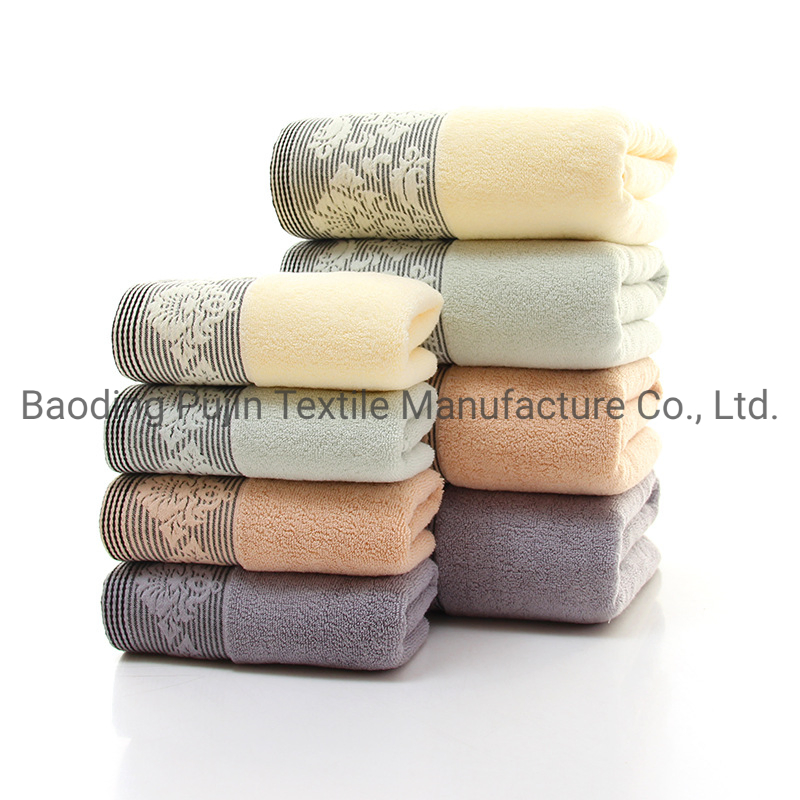 Wholesale Towels Hotel Home Towel 100% Cotton Face Towel