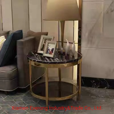 Natural Stone Cream Marble Dining Table, Round Bar/Coffee Table Top