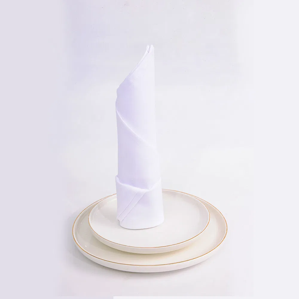 Reusable Hotel Restaurant Cheap Polyester Napkin Table Napkin for Wedding