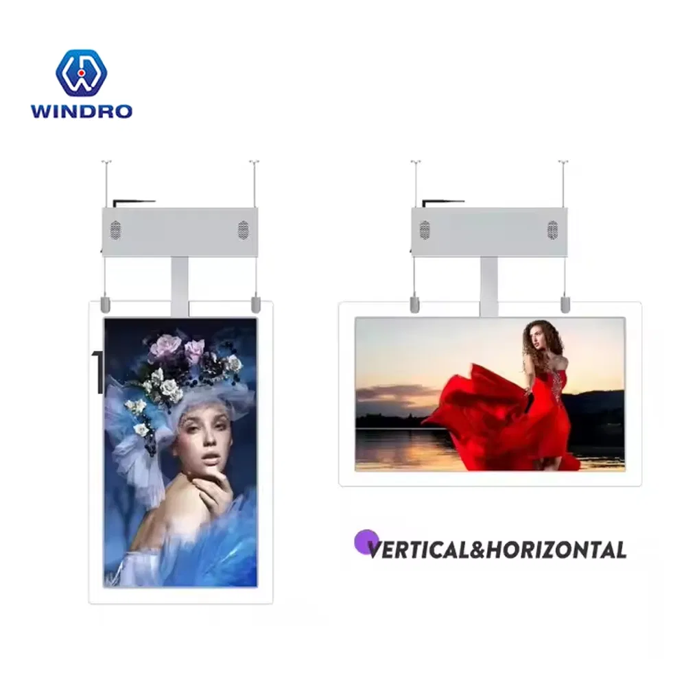 Двусторонний настенный LCD дисплей Android 43-65 дюймов