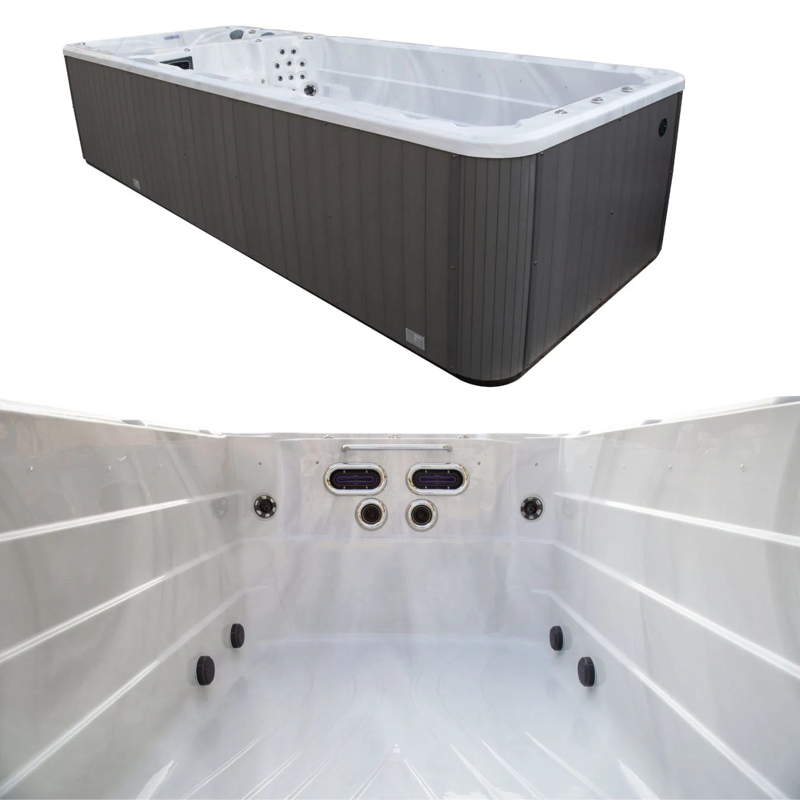 Уличный акриловый спа-бассейн на 6 человек