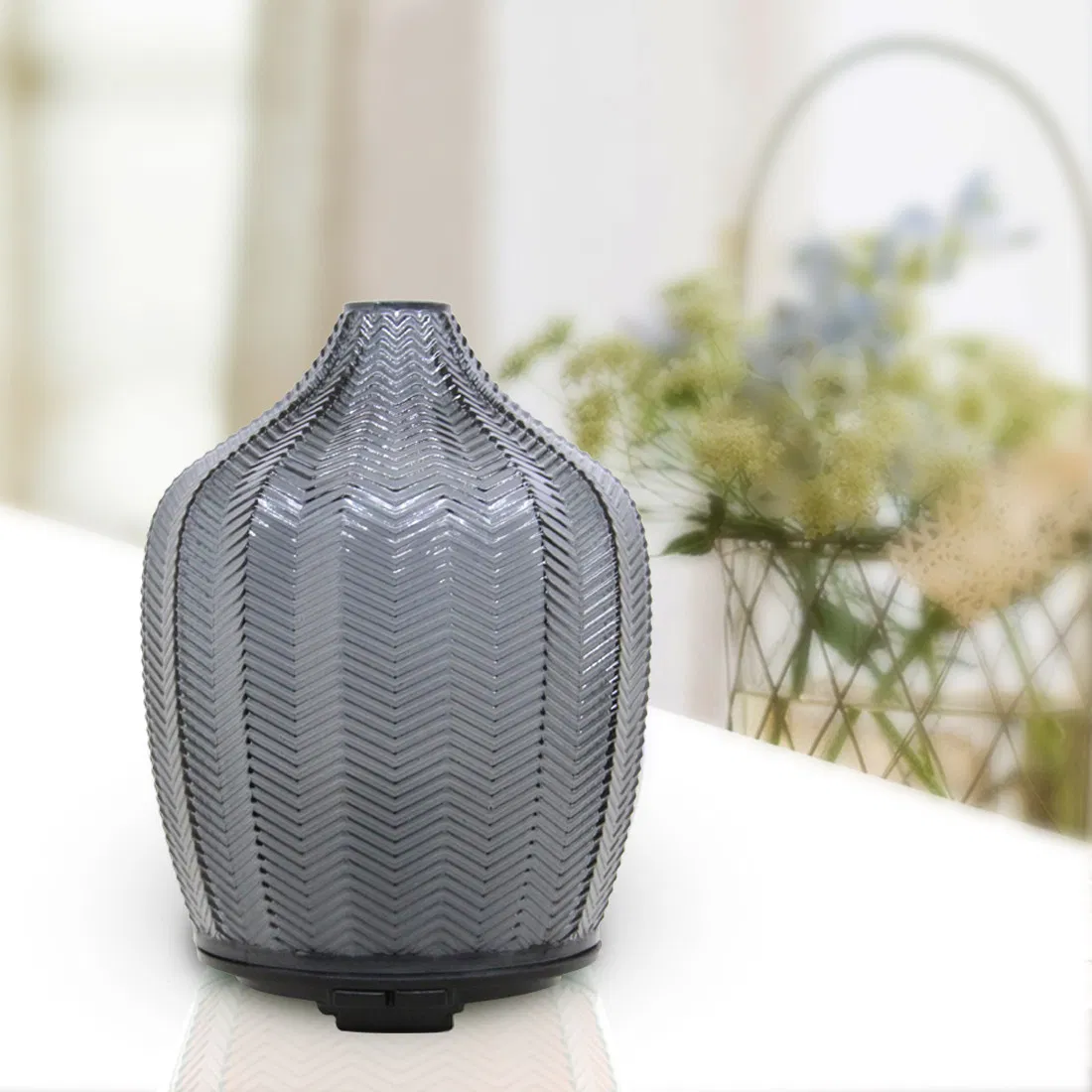 Good Quality Nice Aromatherapy Glass Portable Ultrasonic Cool Mist Essential Oil Aroma Diffuser Perfume Diffuser