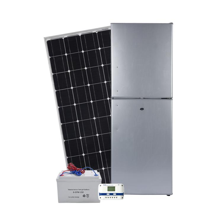 Bcd-198 DC 12V Top Freezer Upright Fridge Solar Refrigerator