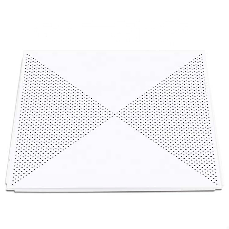 Decorative Panels Pop Material 600X600mm Aluminum Perforated Ceiling