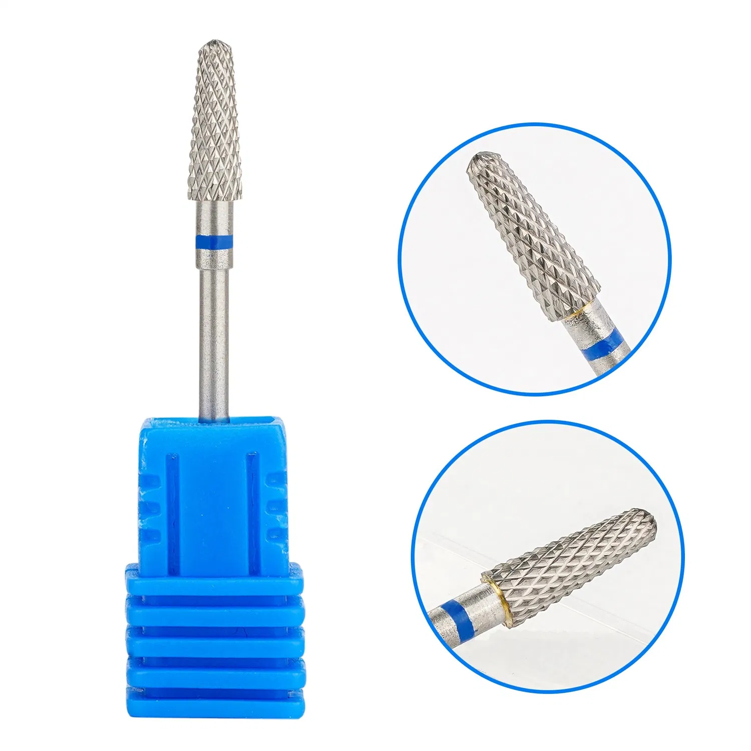 Nail Polish Tool Professional Efficient Uncoated Small Umbrella Bits Manicure Acrylic Removal Tungsten Carbide Nail Drill Bit