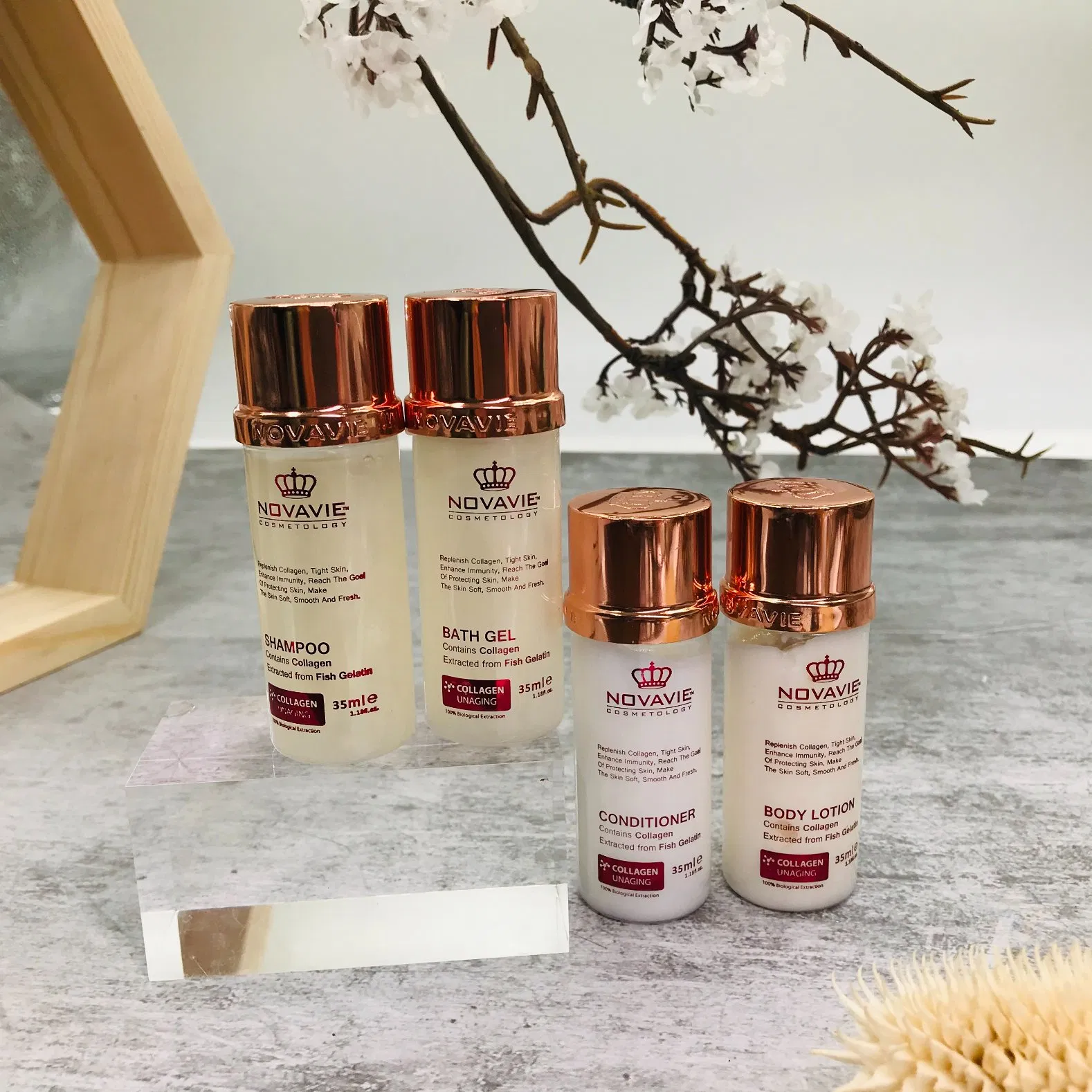 Factory Supply Discount Price Luxury Bath Products Hotel Toiletries Supplier Set 02