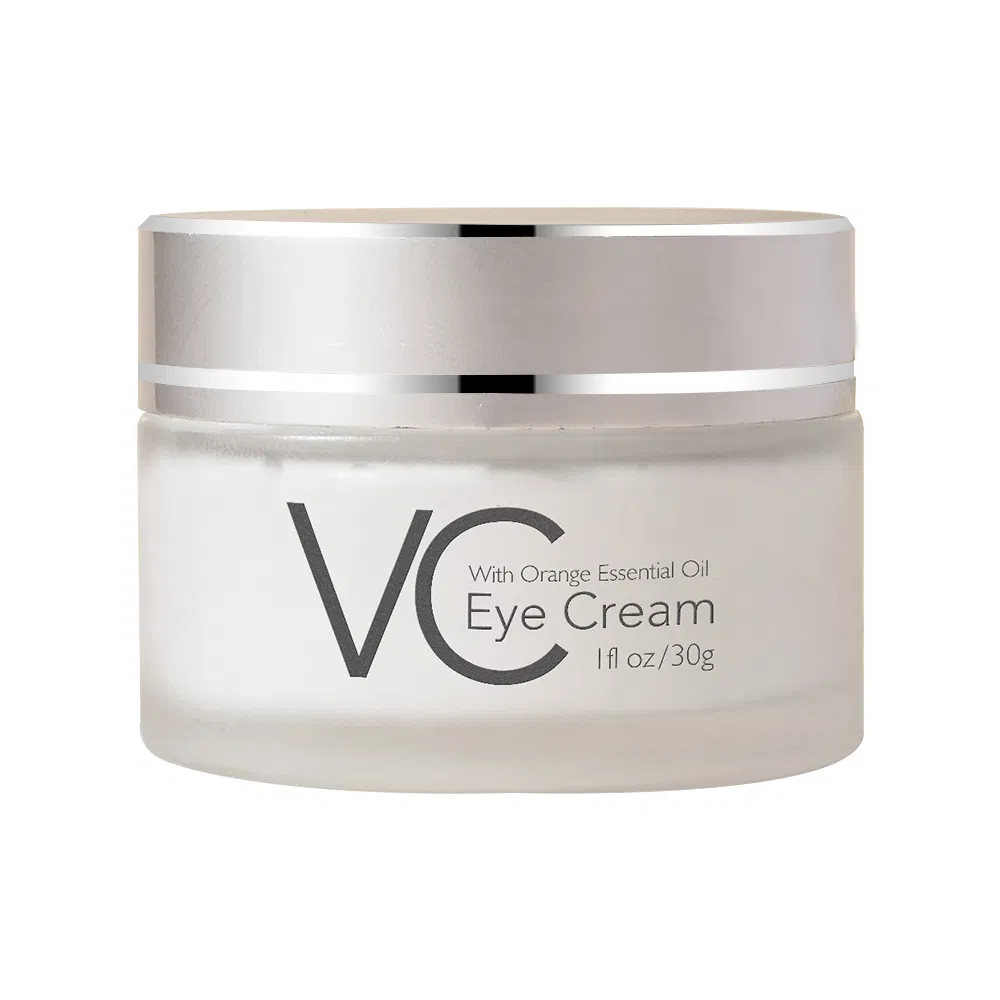 Wholesale Custom Logo Vc with Orange Essential Oil Face Whitening Moisturzing Anti-Aging Eye Cream Facial Serum Skincare Set