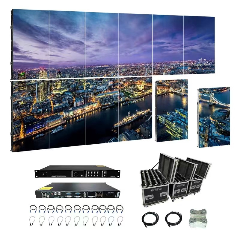 Outdoor P3.91 Waterproof HD High Refresh Video Wall for LED Display