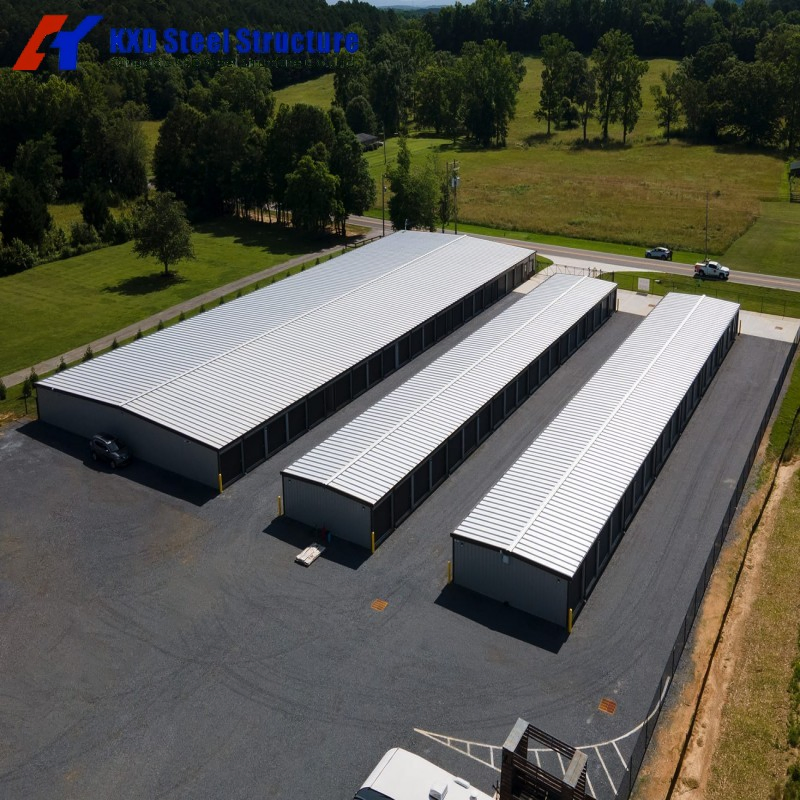 Prefabricated Structural Steel Shed Kxd00136