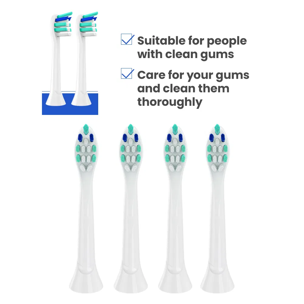 Powerful Cleaning Teeth Whitening Electric Toothbrush Refills Toothbrush Replacement Heads