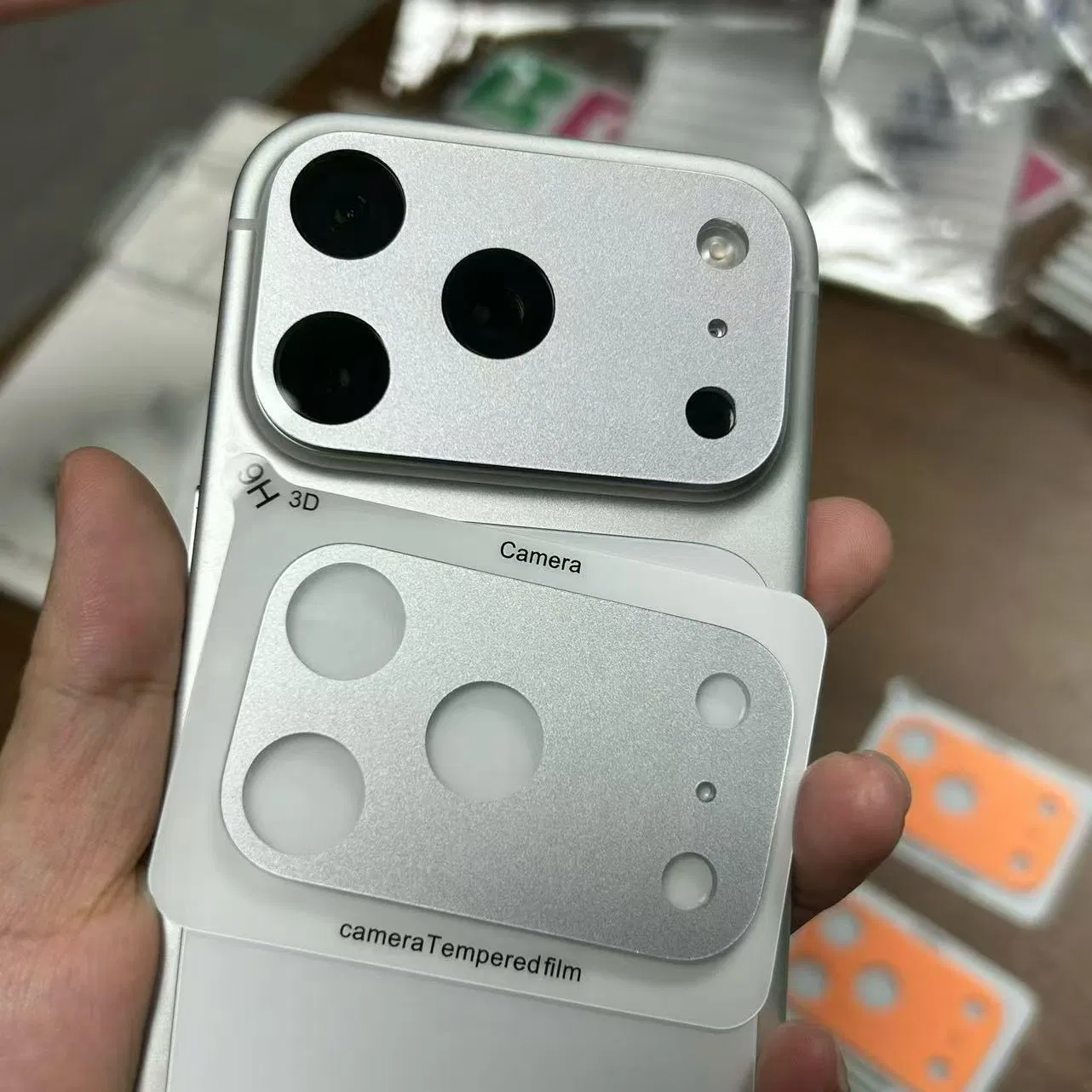 Защитная плёнка для камеры iPhone 17 Pro Max