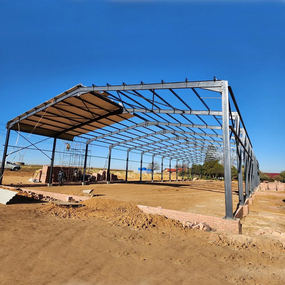 Qingdao Industrial Long Span Galvanized Fabrication Construction Peb Steel Structure