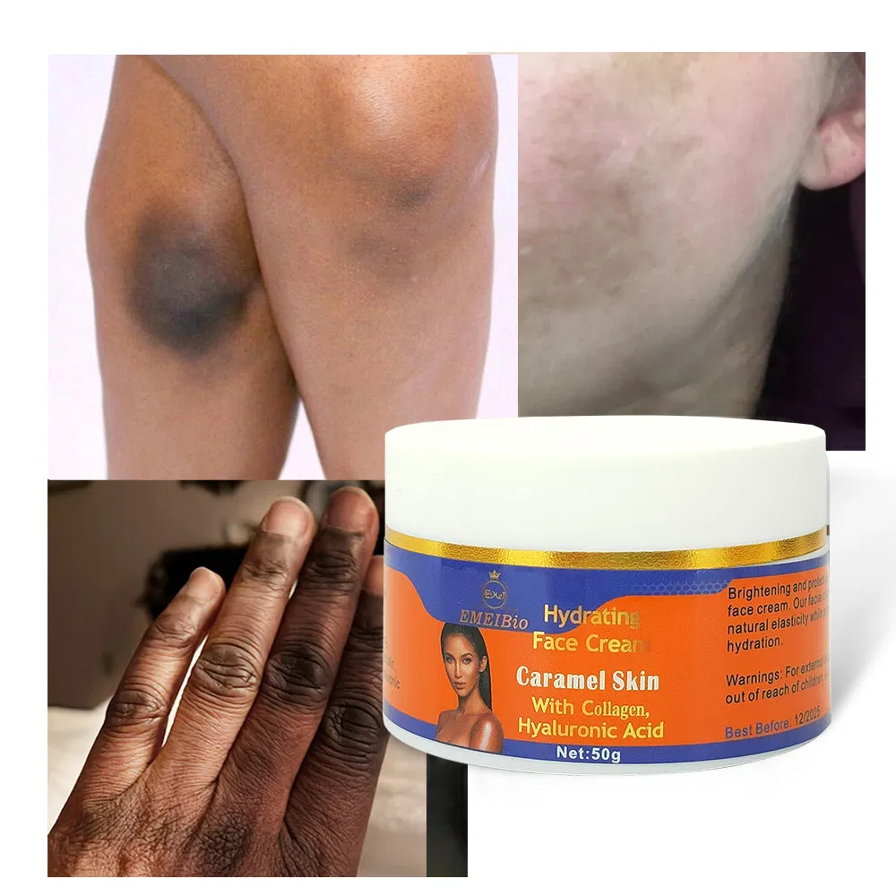 Private Label Cocoa Vegan Exfoliate Caramel Skin Lotion Body Care Skin Glowing Shiny Complexion Caramel Skincare Set