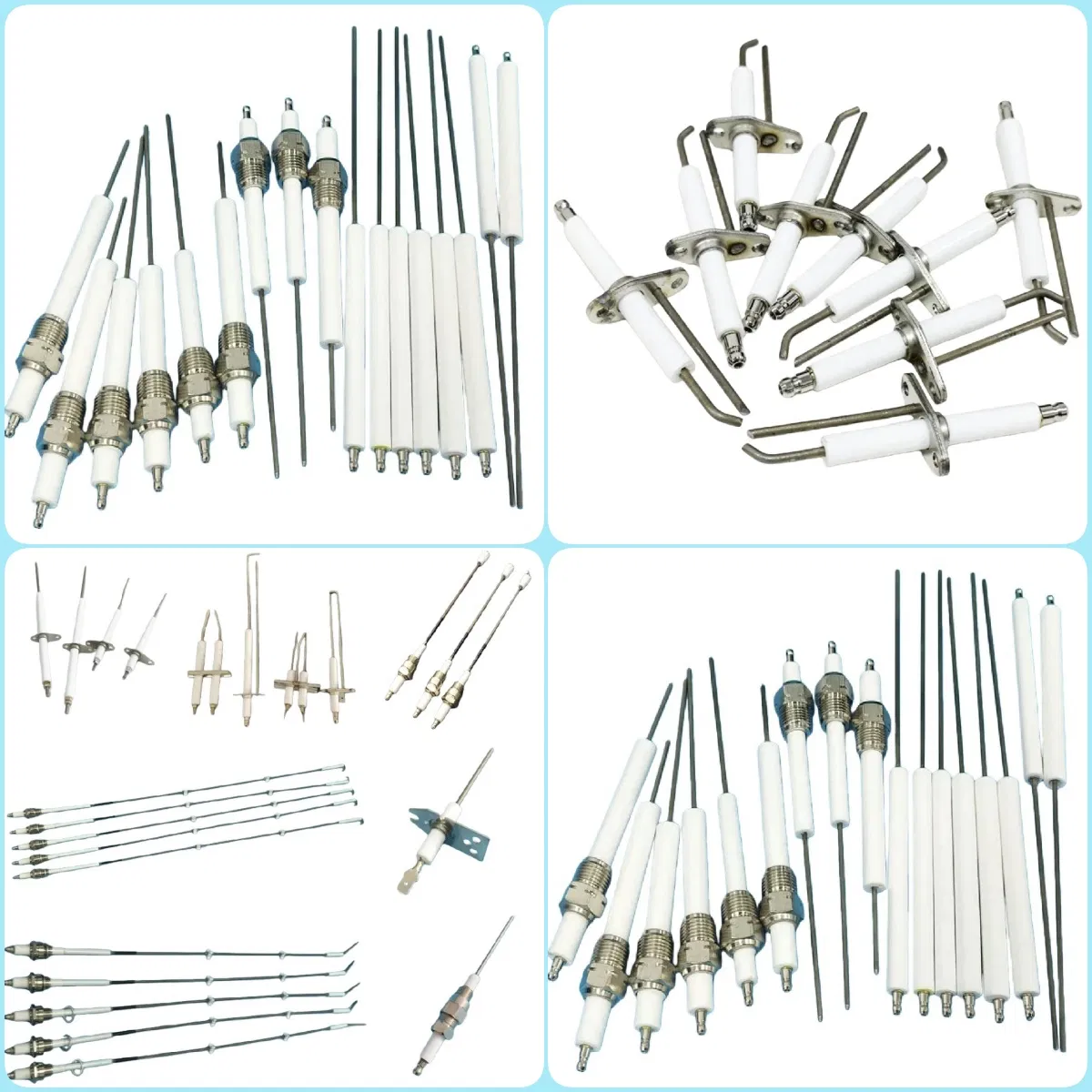 Customized Glazed Ceramic Spark Flame Sensor Ignition for Gas Oven