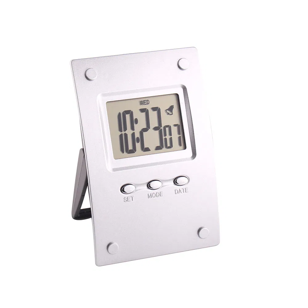 Cheap Small Electronic LCD Bike Mini Car Clock with Date Display 268